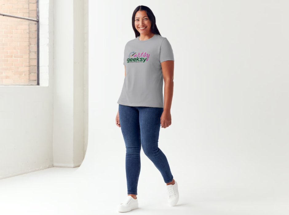 "ArtsyGeeksy" Official Branded Graphic Tee Shirt