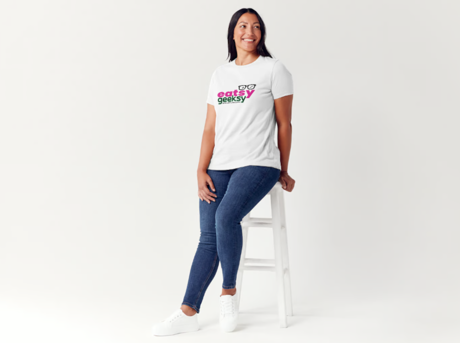 "EatsyGeeksy" Official Branded Graphic Tee Shirt