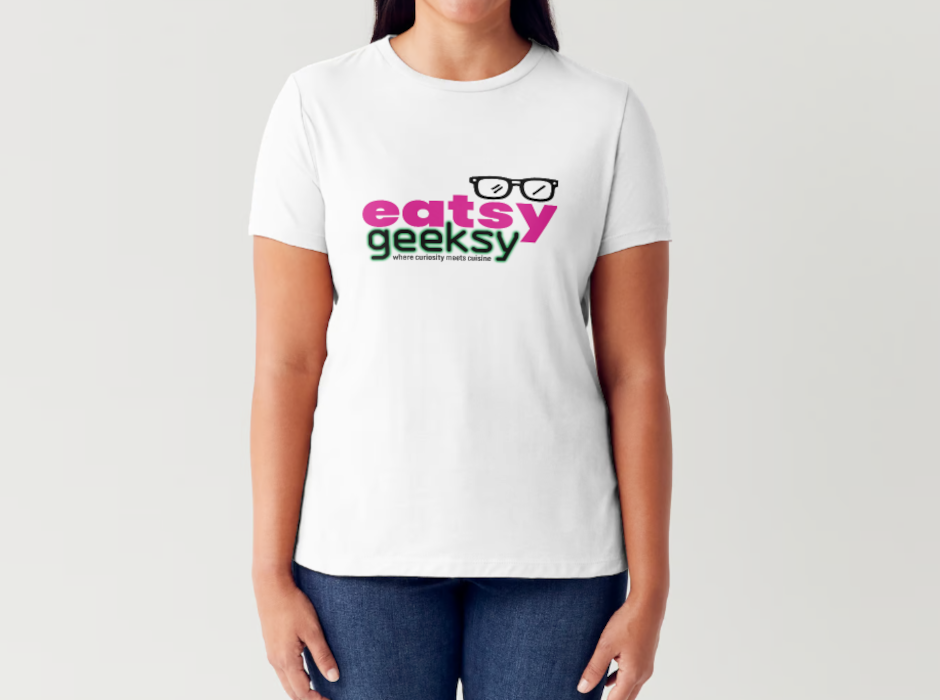 "EatsyGeeksy" Official Branded Graphic Tee Shirt