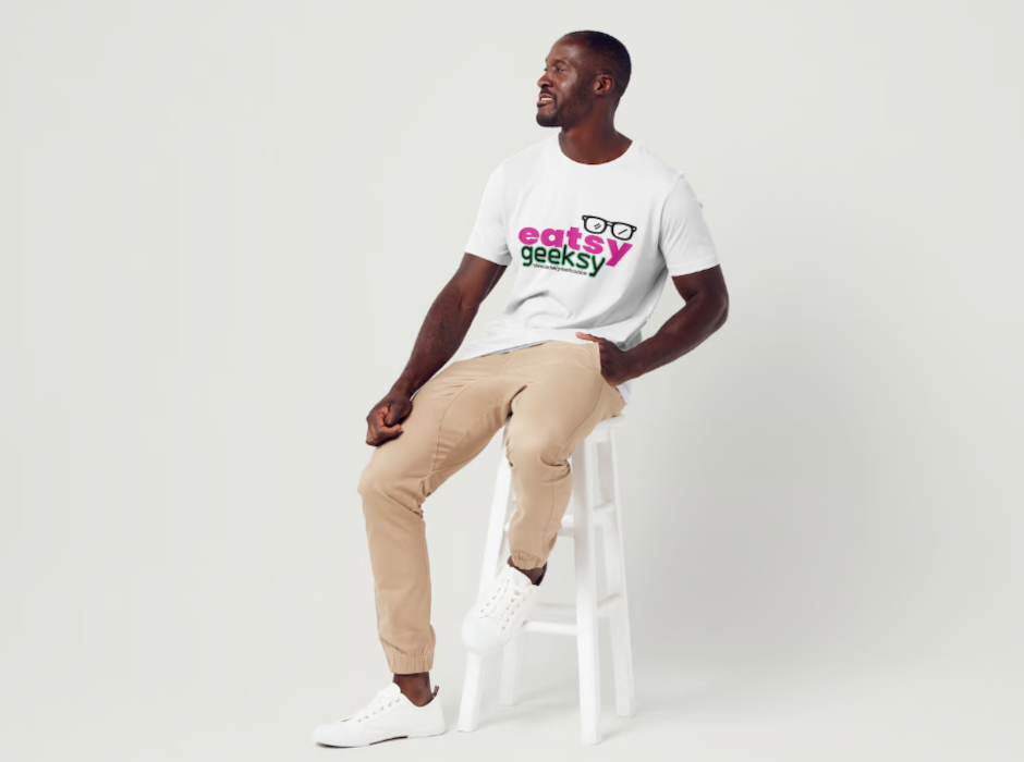 "EatsyGeeksy" Official Branded Graphic Tee Shirt