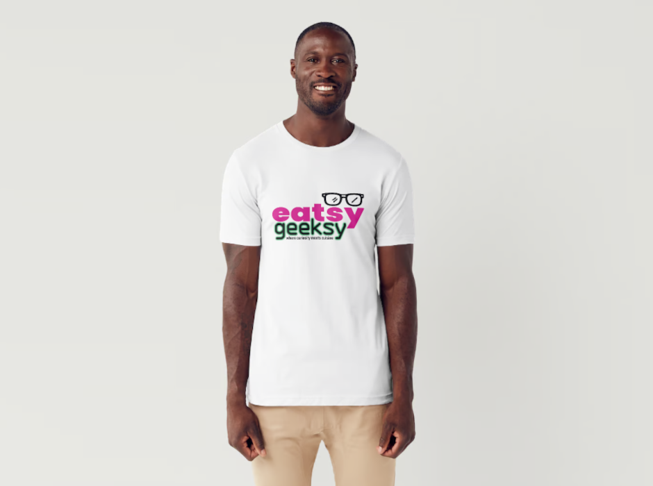 "EatsyGeeksy" Official Branded Graphic Tee Shirt