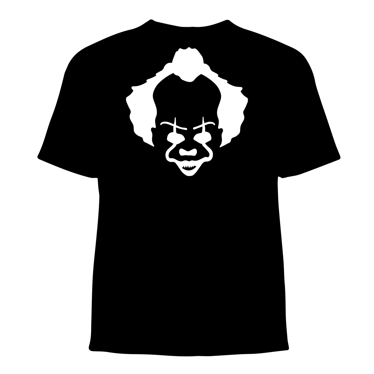"Creepy Clown" Tee Shirt Design