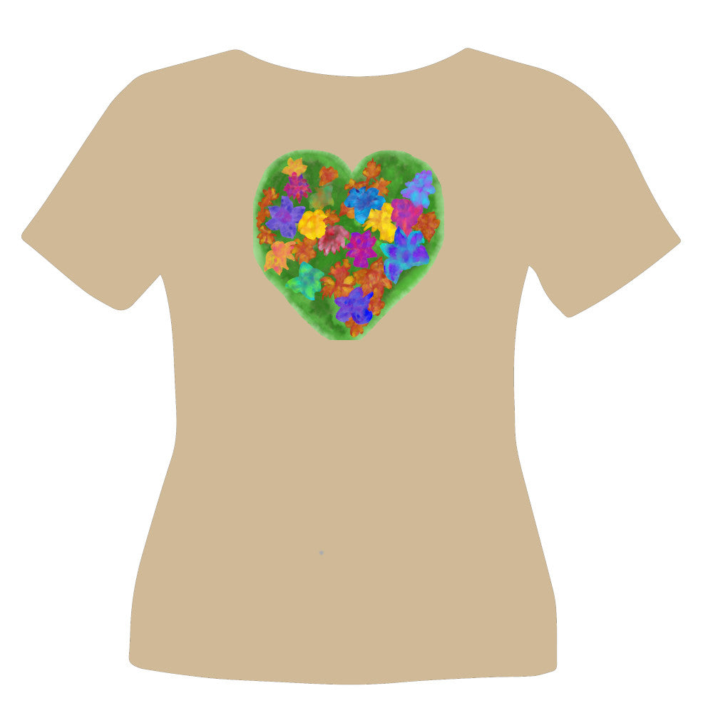 "Heart of Spring" Graphic Tee Shirt