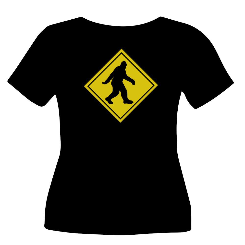 "SASQUATCH CROSSING" Tee Shirt Design