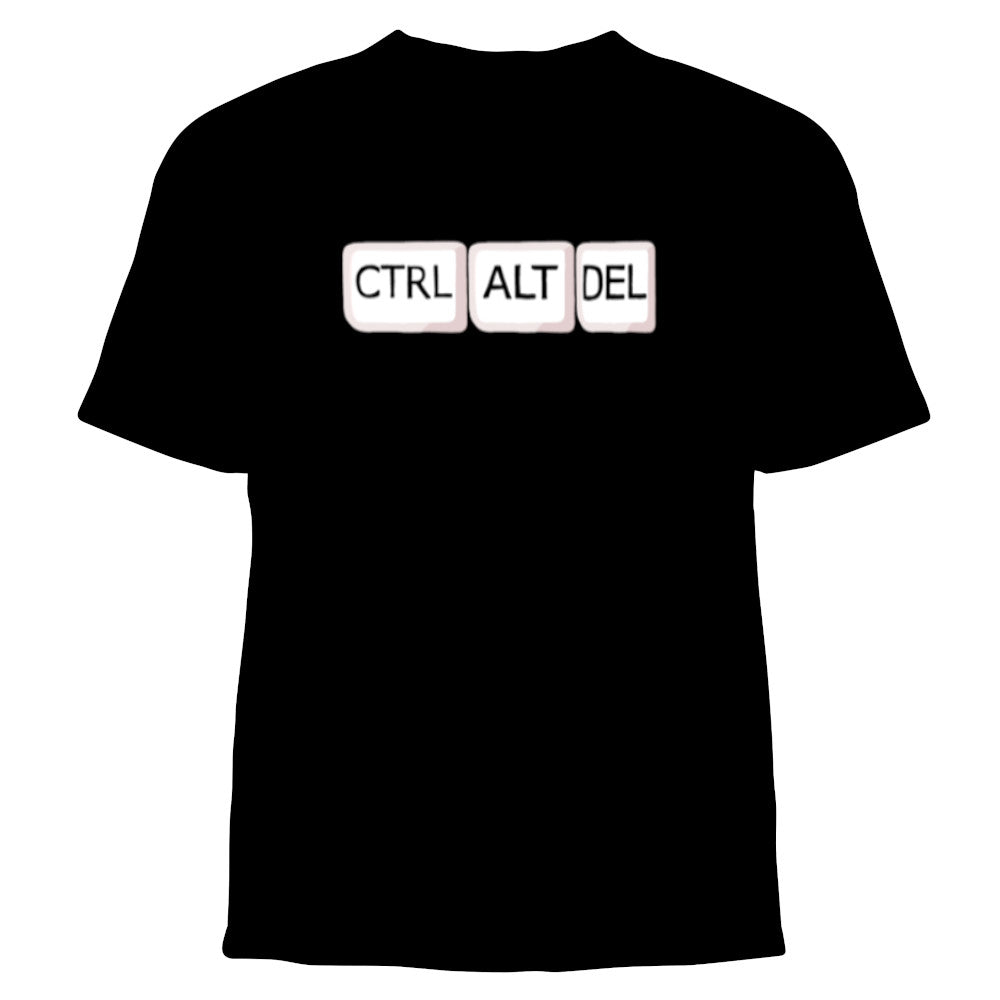 "CTRL-ALT-DEL" Tee Shirt Design (Math & Science)