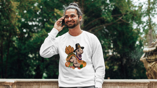 Thanksgiving Camel Sweatshirt Design (Holiday)