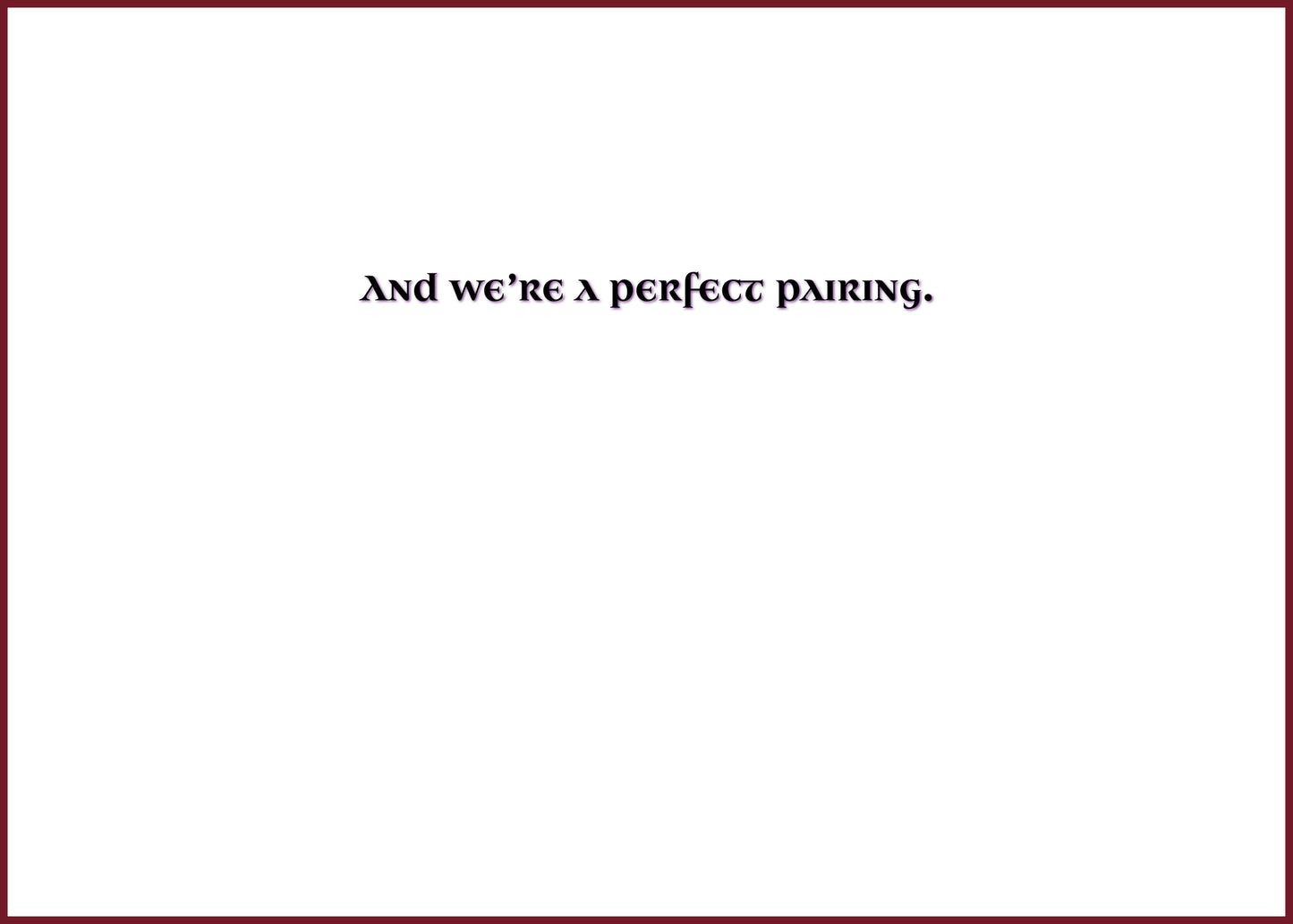 "Wine and Friends" Greeting Card (Birthday)